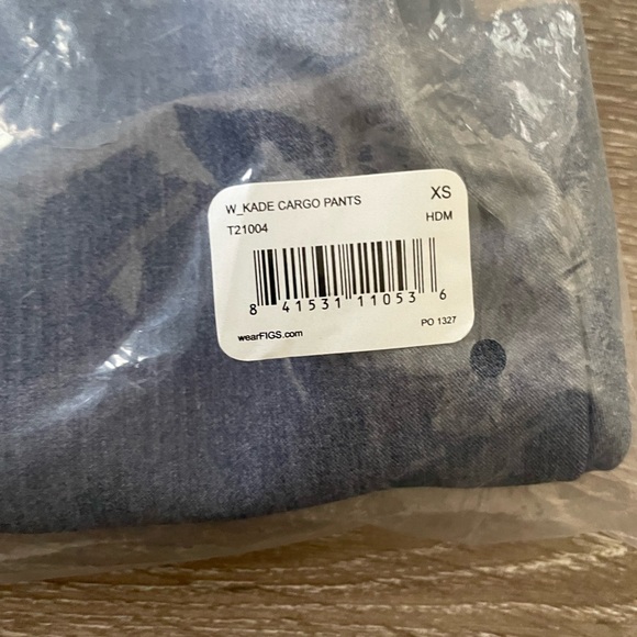 Figs Women's Straight Leg Pants - Blue - Picture 6 of 7